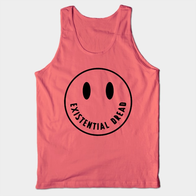 Existential Dread Tank Top by Nick Quintero